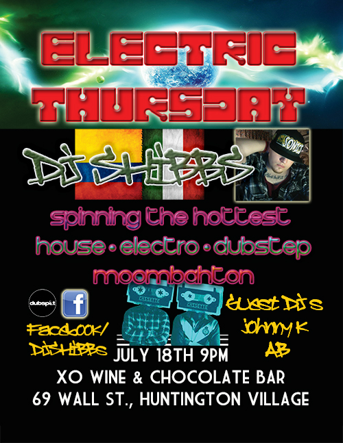 DJ Shibbs brings Electric Thiursday to XO on 7/18/13 at 9PM